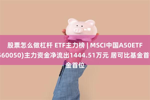 股票怎么做杠杆 ETF主力榜 | MSCI中国A50ETF(560050)主力资金净流出1444.51万元 居可比基金首位