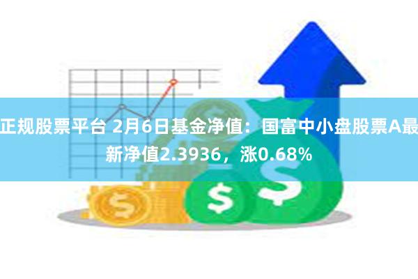 正规股票平台 2月6日基金净值：国富中小盘股票A最新净值2.3936，涨0.68%