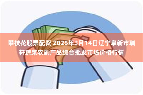 攀枝花股票配资 2025年3月14日辽宁阜新市瑞轩蔬菜农副产品综合批发市场价格行情